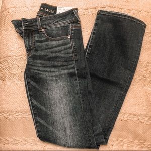 american eagle kick boot denim jeans size 0 reg